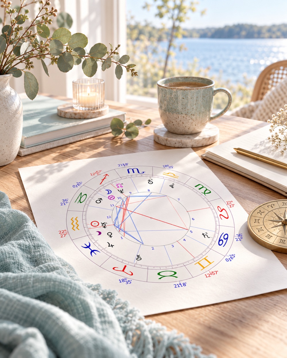 KI-generiertes Bild: Astrologie Angebote